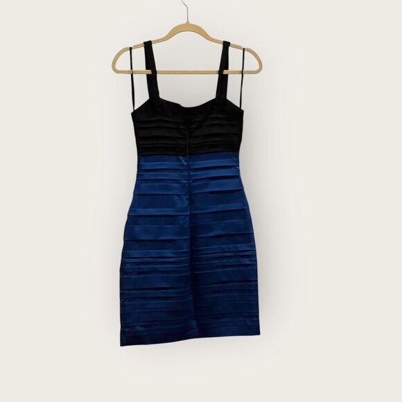 NWT: BGMAXAZRIA WOVEN DRESS ACETATE BLEND MINI DRESS, SZ: 2 - Picture 9 of 15